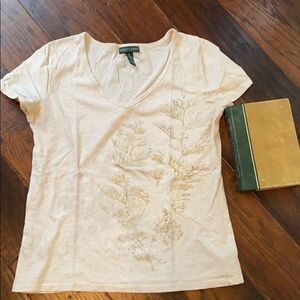 Ralph Lauren - shirt with gold branches